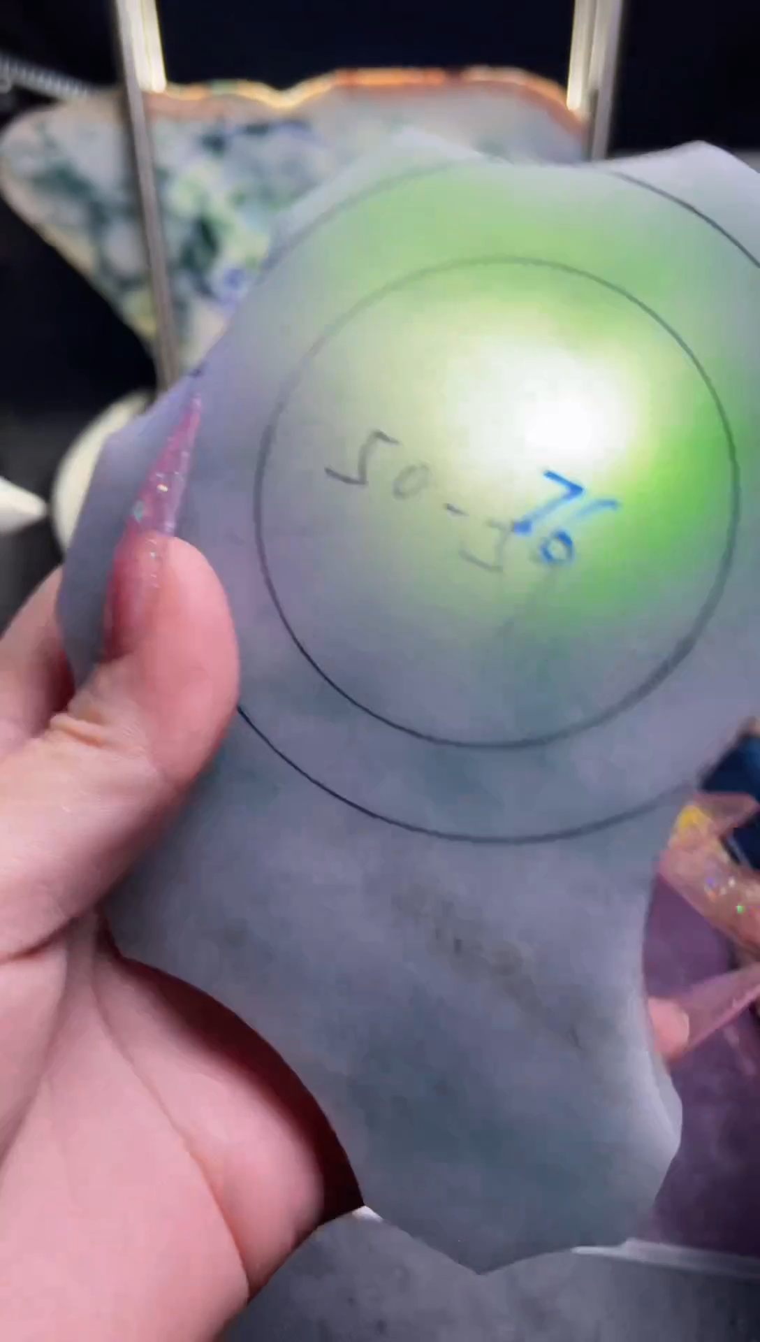 未镶嵌翡翠定制翡翠依***雪翡翠