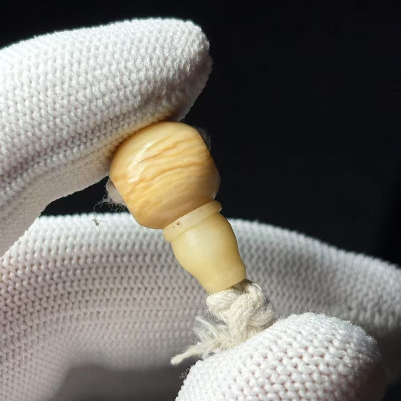 丰骨「猛犸象牙·高级白三通」G762  10mm   材质保真 假一罚四