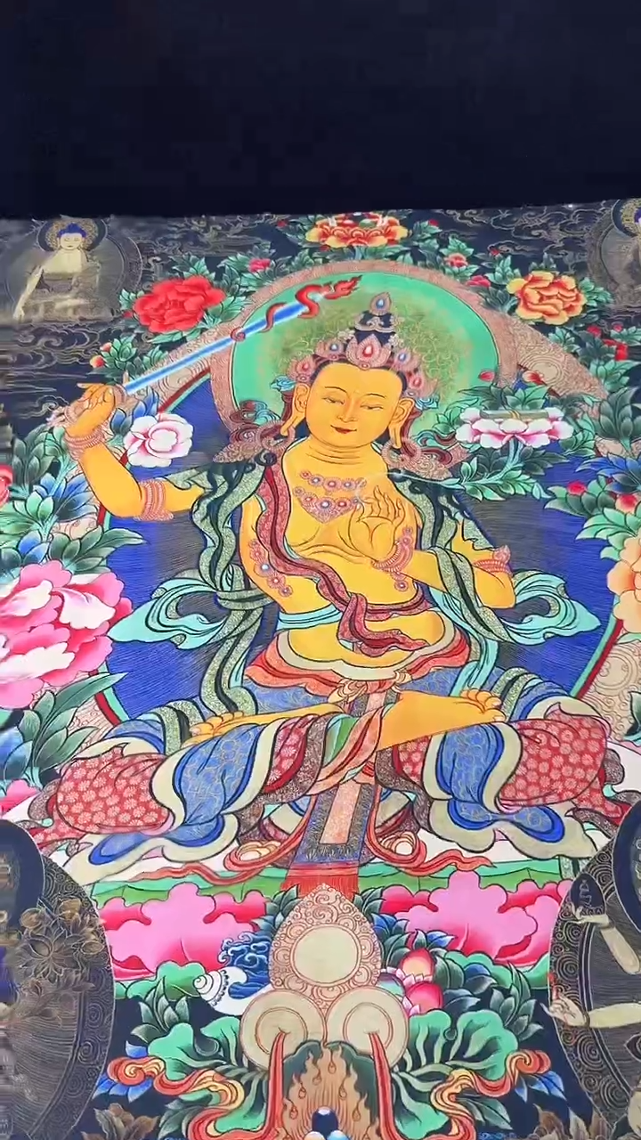 卷轴画藏式珍藏彩绘艺术馆12