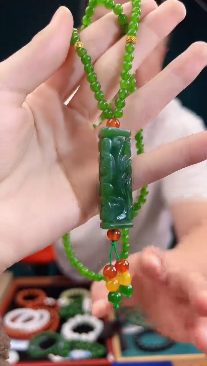 颈饰未镶嵌和田玉多样性发货 拍一单发一个