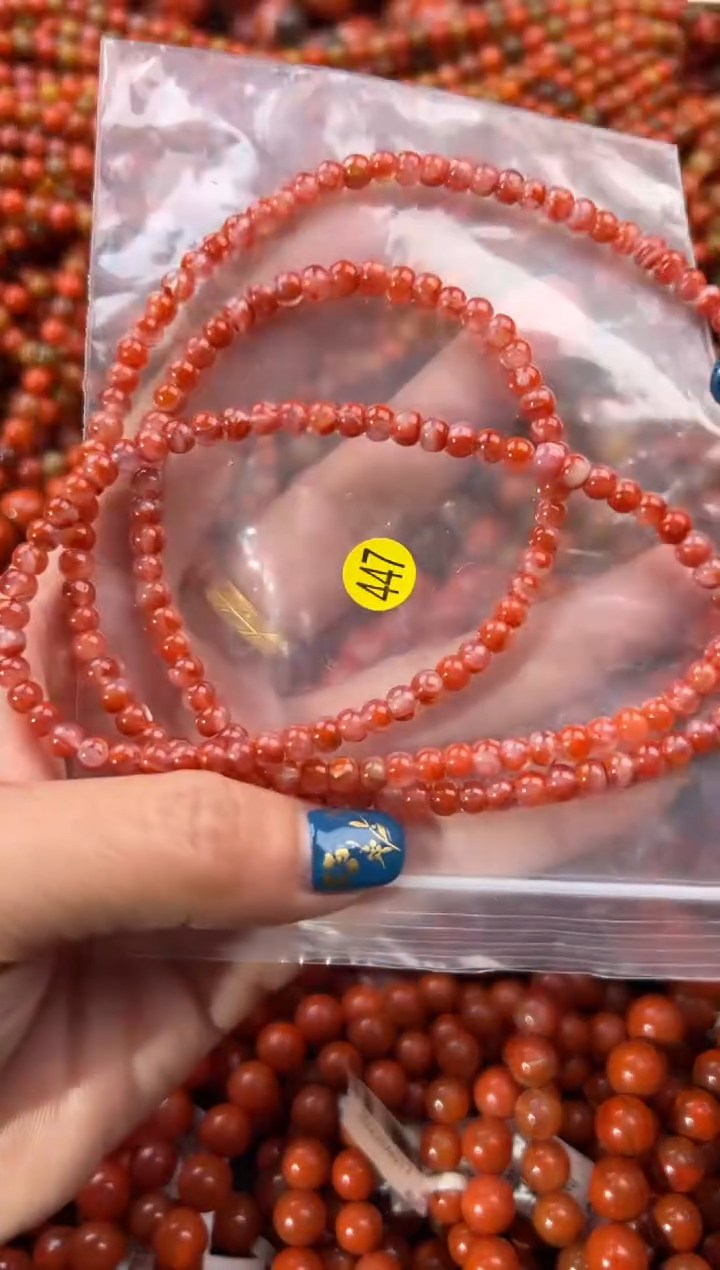 未镶嵌手串南红玛瑙1