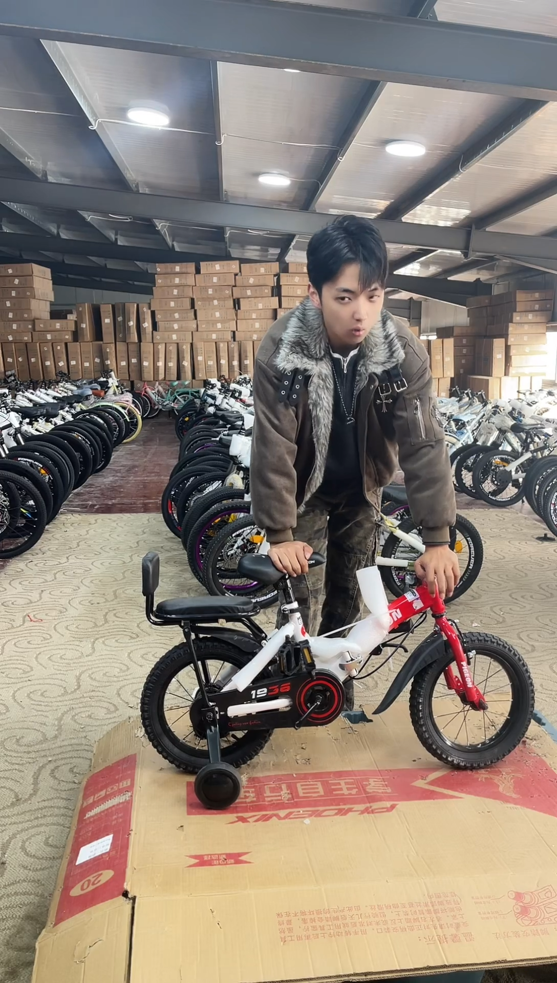 14寸-单速-红-座【默认微瑕，不退不换，介意勿拍】