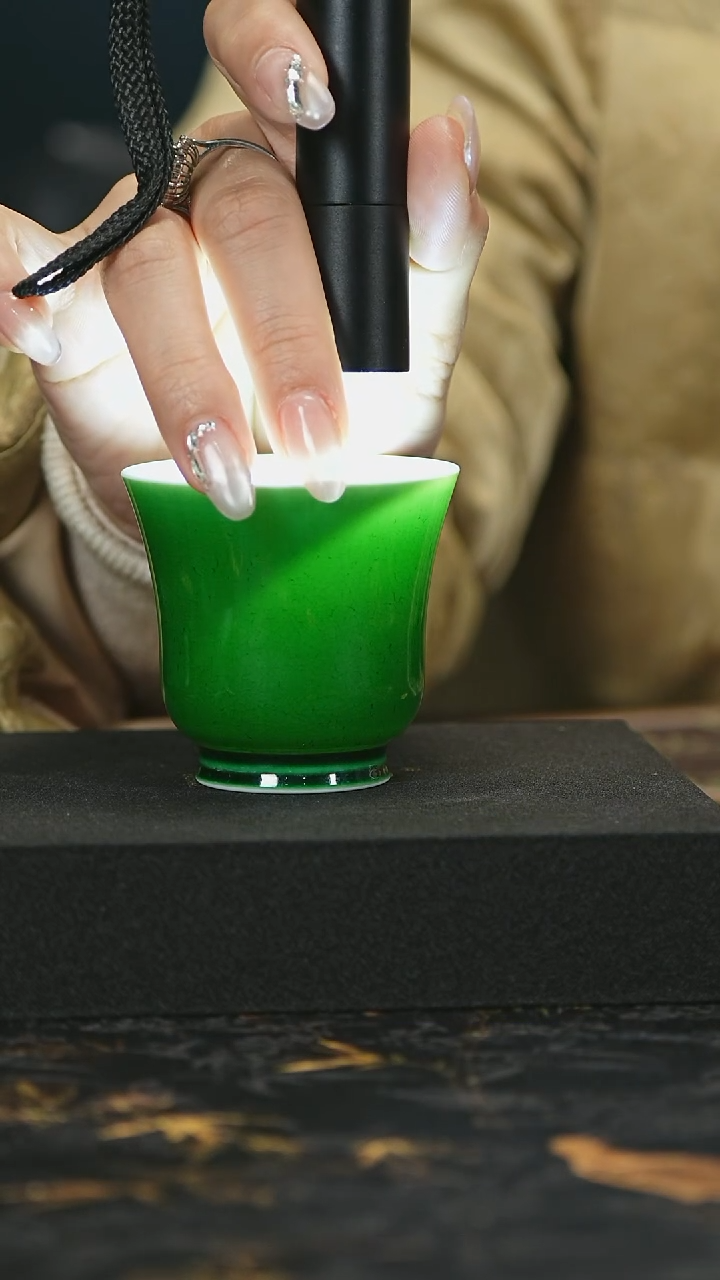 【闪购商品】瓷唐里郎窑绿小杯