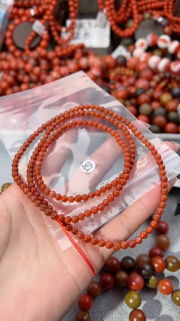 【闪购商品】南红玛瑙手串未镶嵌4