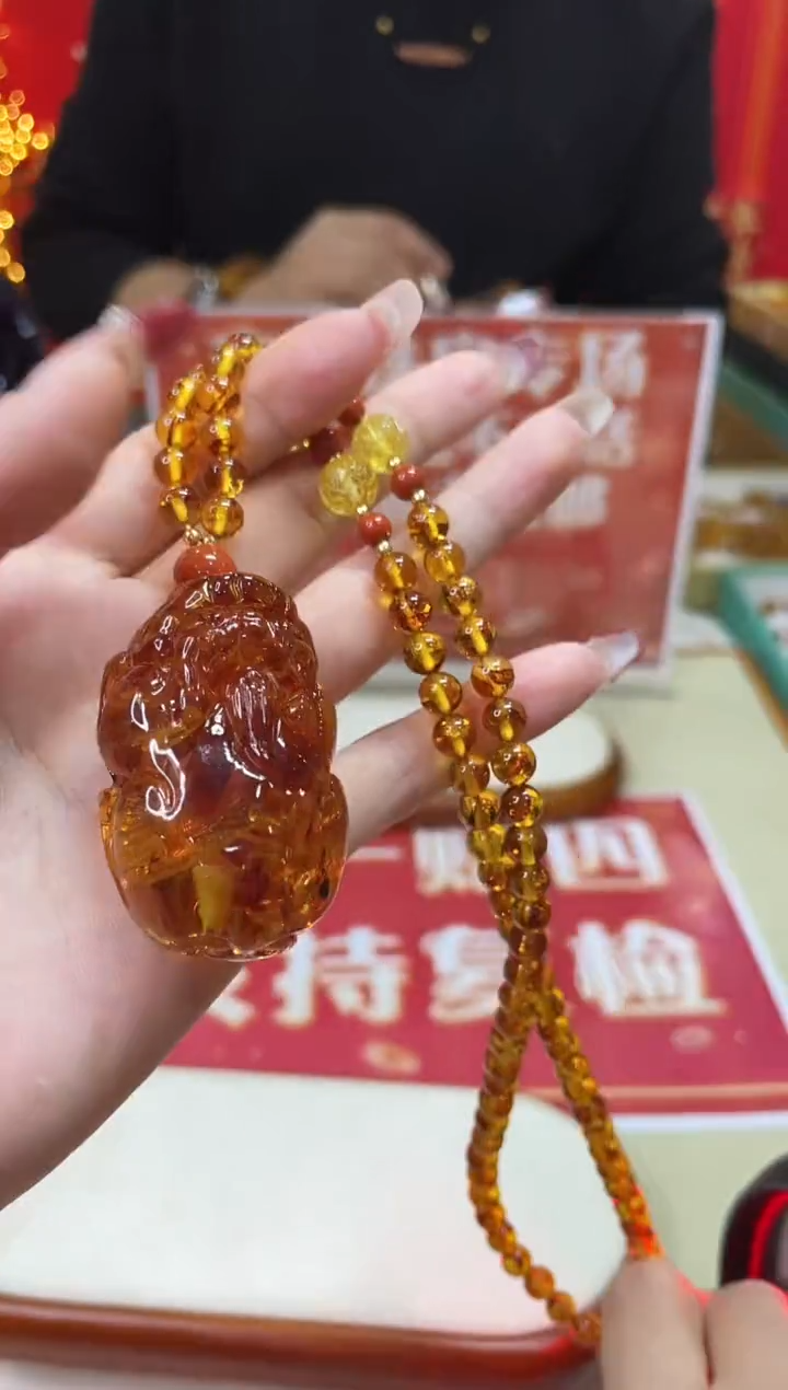 【闪购商品】琥珀手链未镶嵌@@ZY40506017