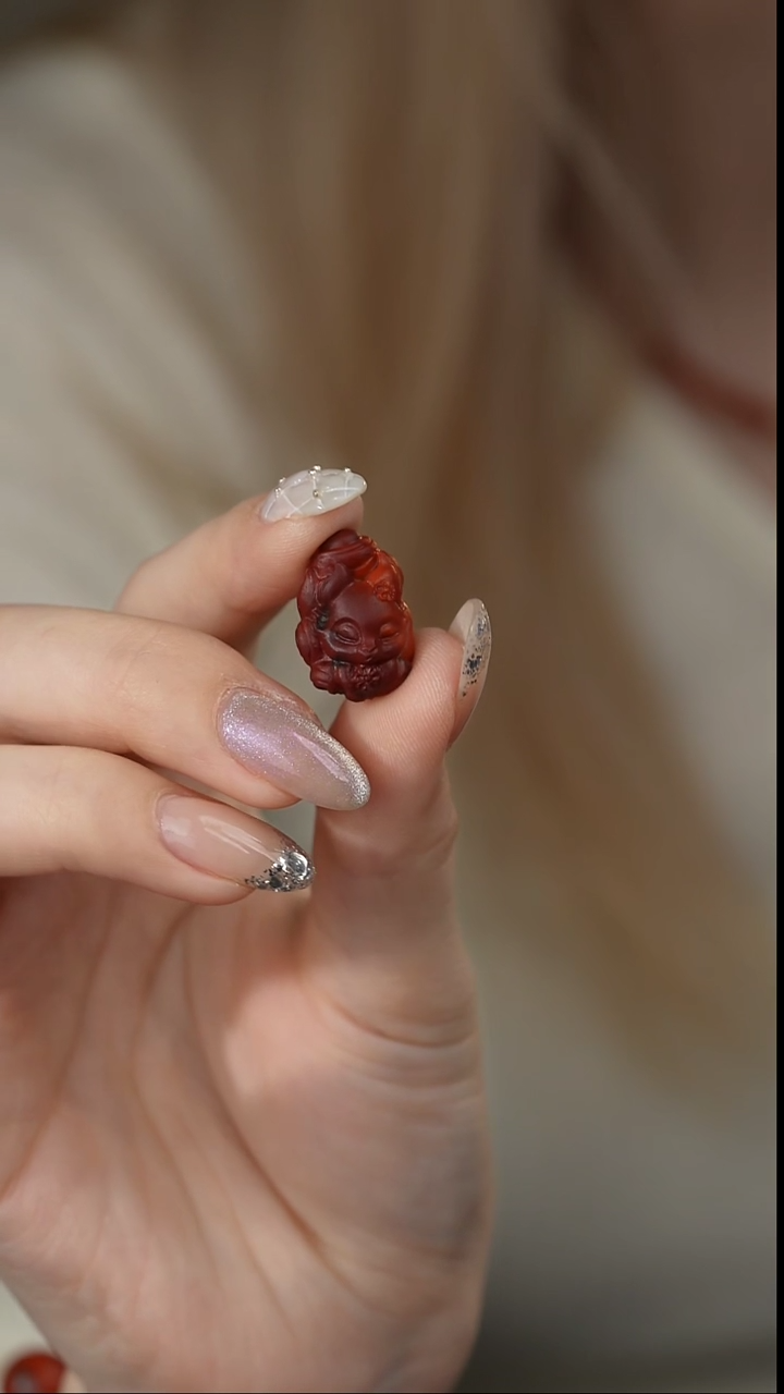 【闪购商品】南红玛瑙雕刻件未镶嵌P10（多样性发一件）