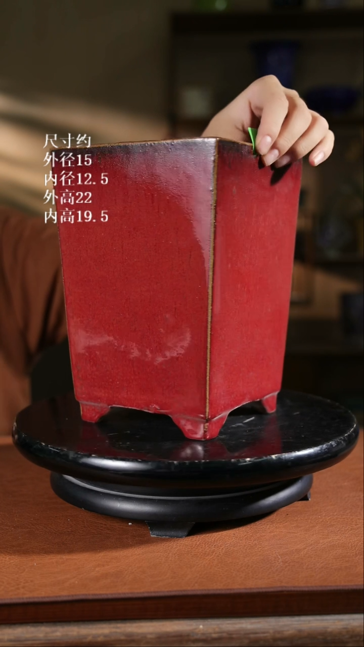 【限时买三免一活动】9寸悬崖盆722