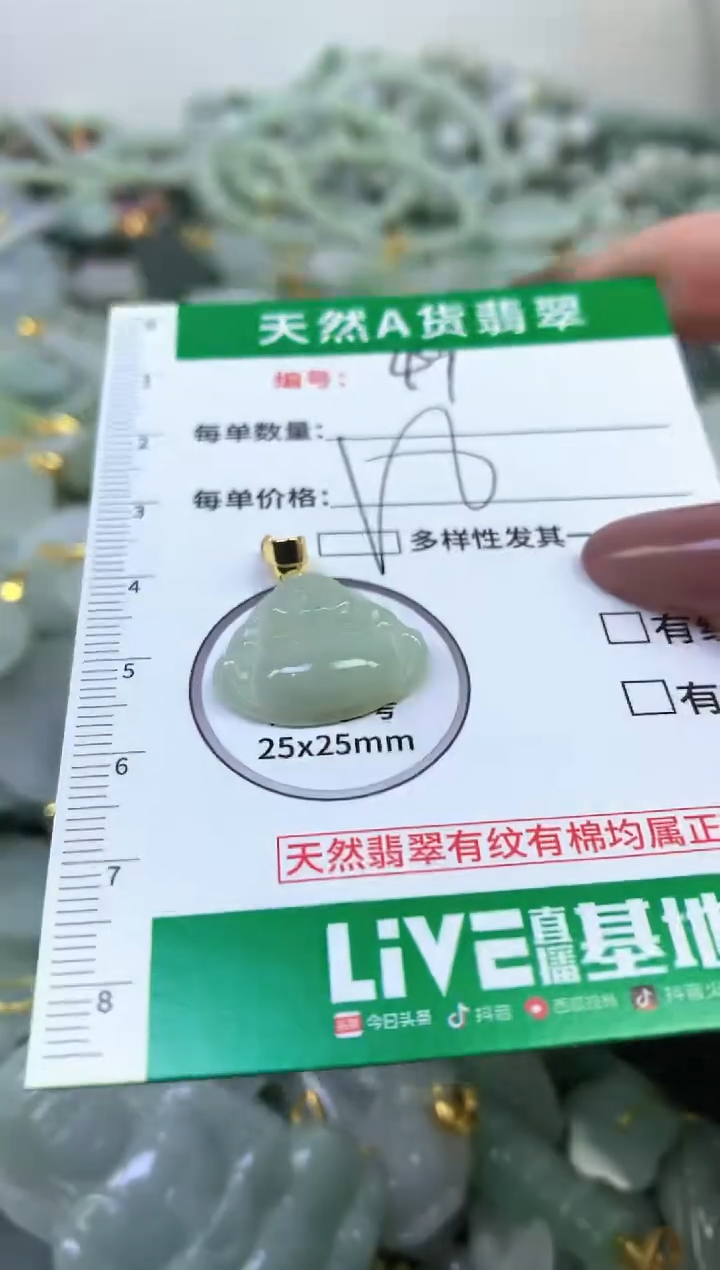 颈饰未镶嵌翡翠纯天然缅甸A货翡翠