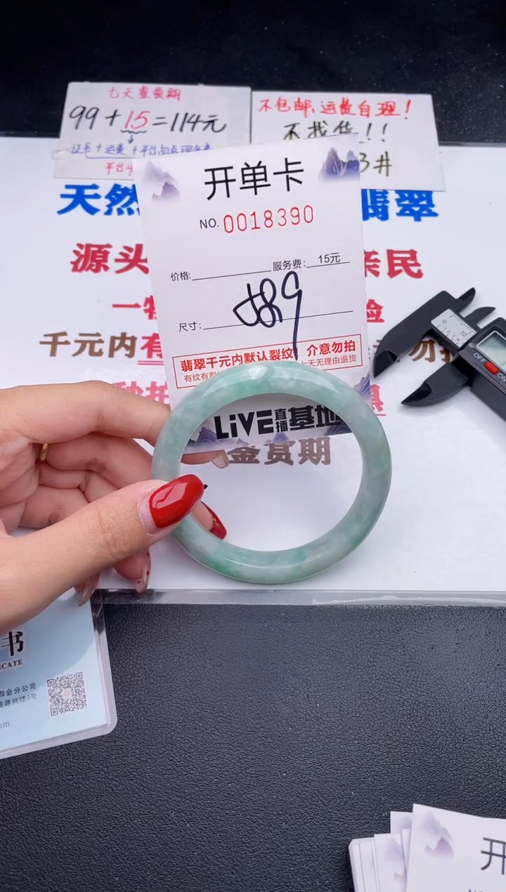 未镶嵌手镯翡翠90