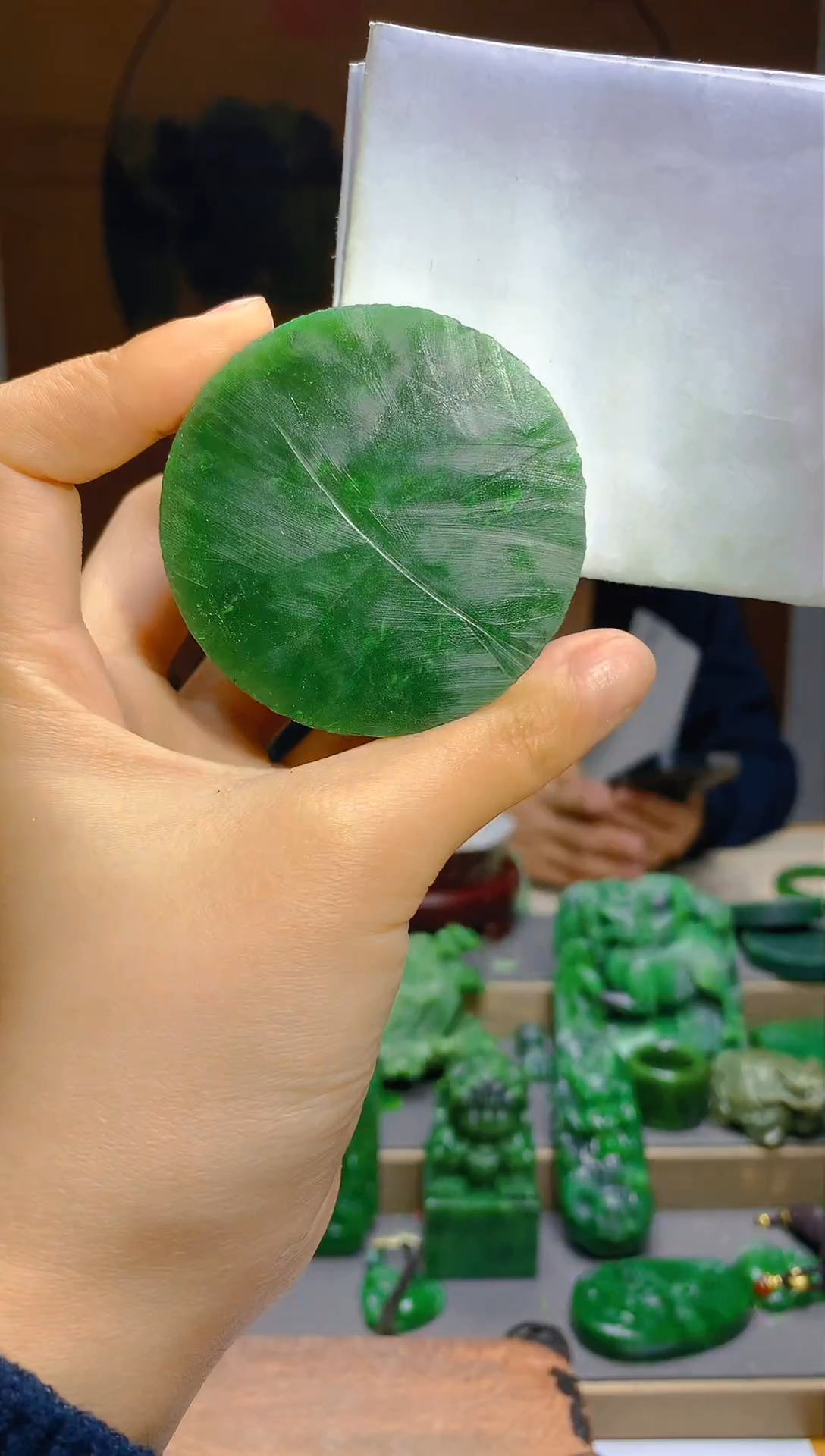 【闪购商品】和田玉（碧玉）颈饰未镶嵌1
