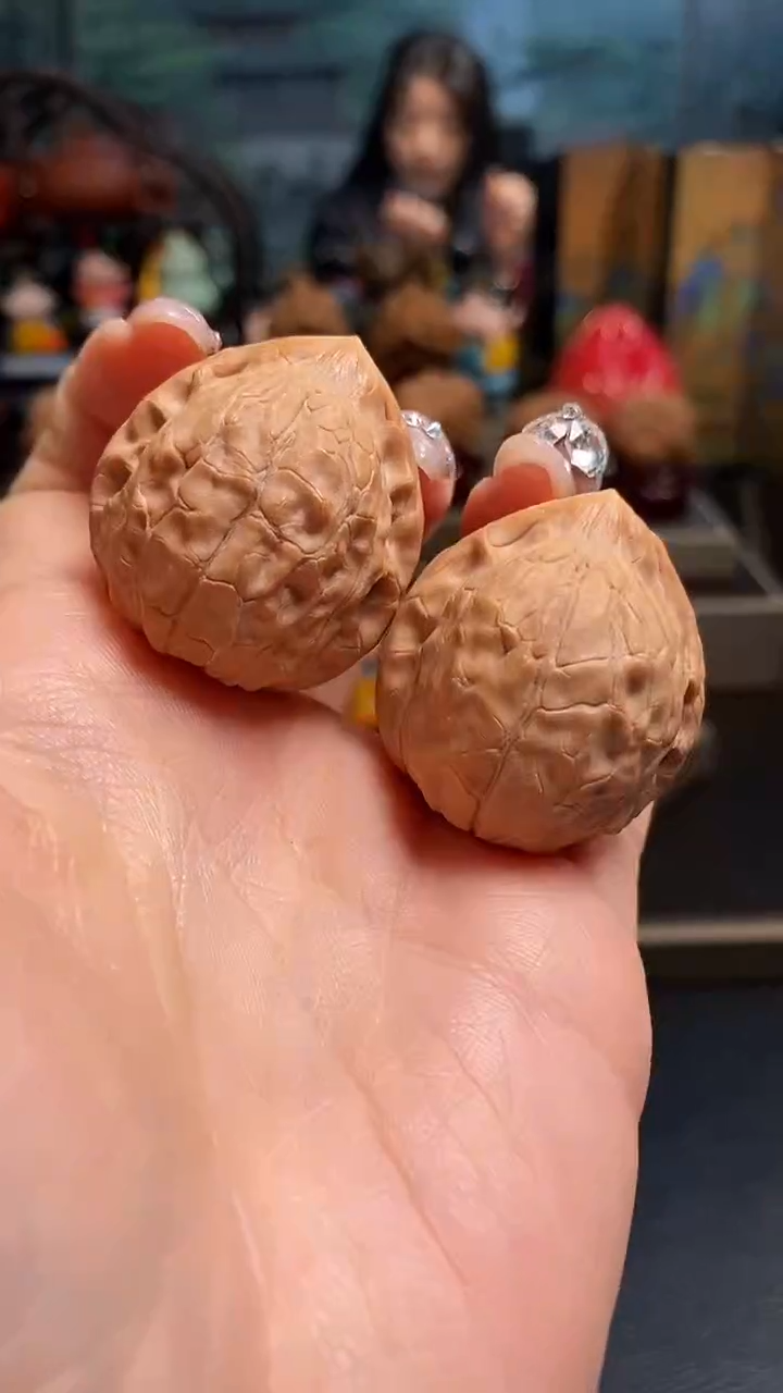 【闪购商品】文玩核桃吊坠A71龟甲纹32