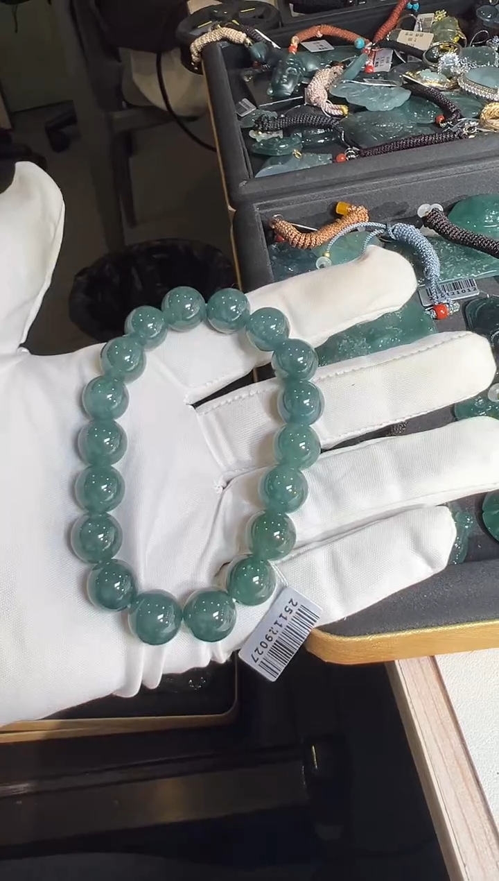 未镶嵌手链翡翠手串