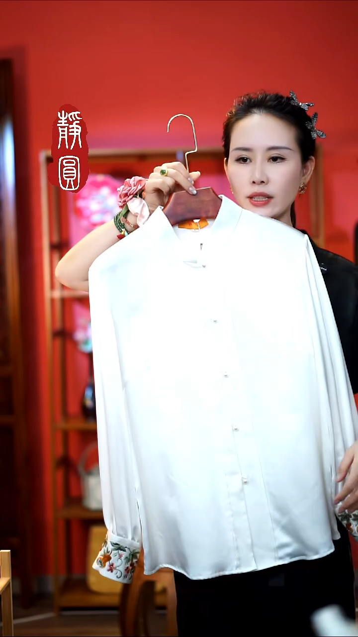 织绣纯手工非遗【衣服5】L码