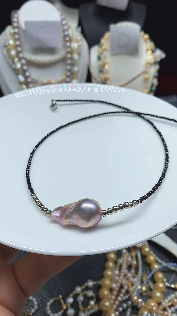 淡水珍珠未镶嵌颈饰多人