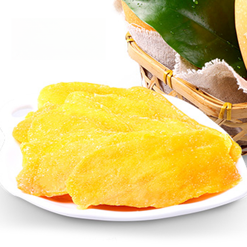 维友甄选厚切大片芒果干酸甜可口休闲解馋水果干果脯零食