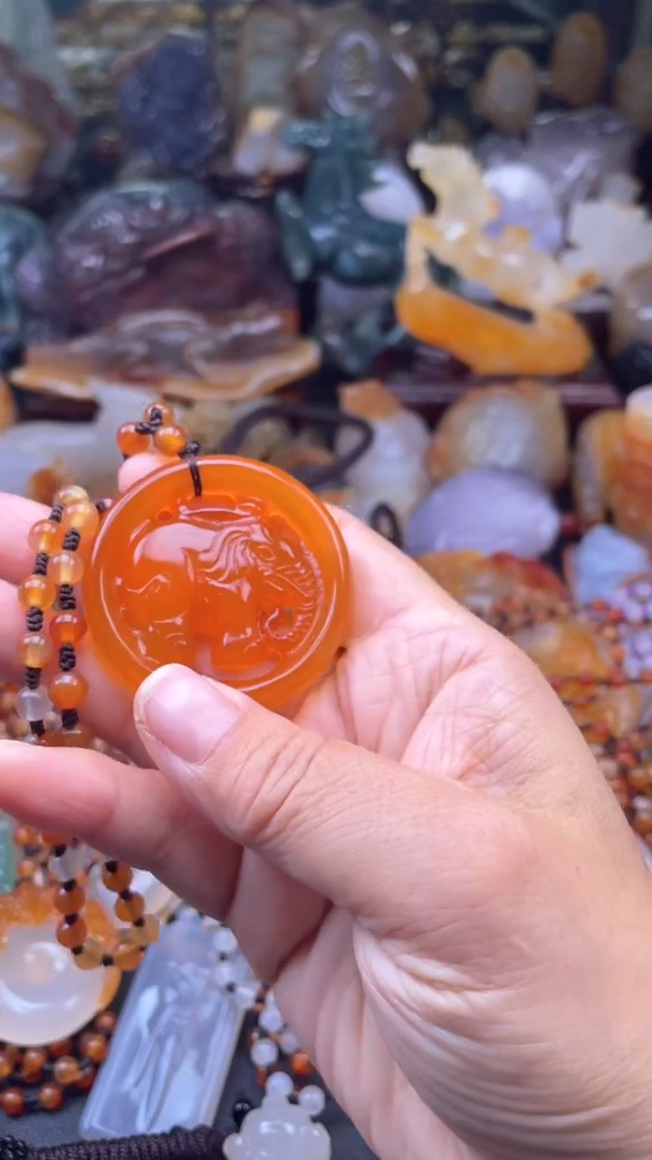 【闪购商品】玛瑙/玉髓颈饰未镶嵌AA