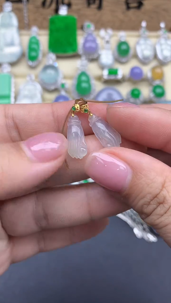 【闪购商品】翡翠颈饰18K金镶嵌11-中国好珍宝