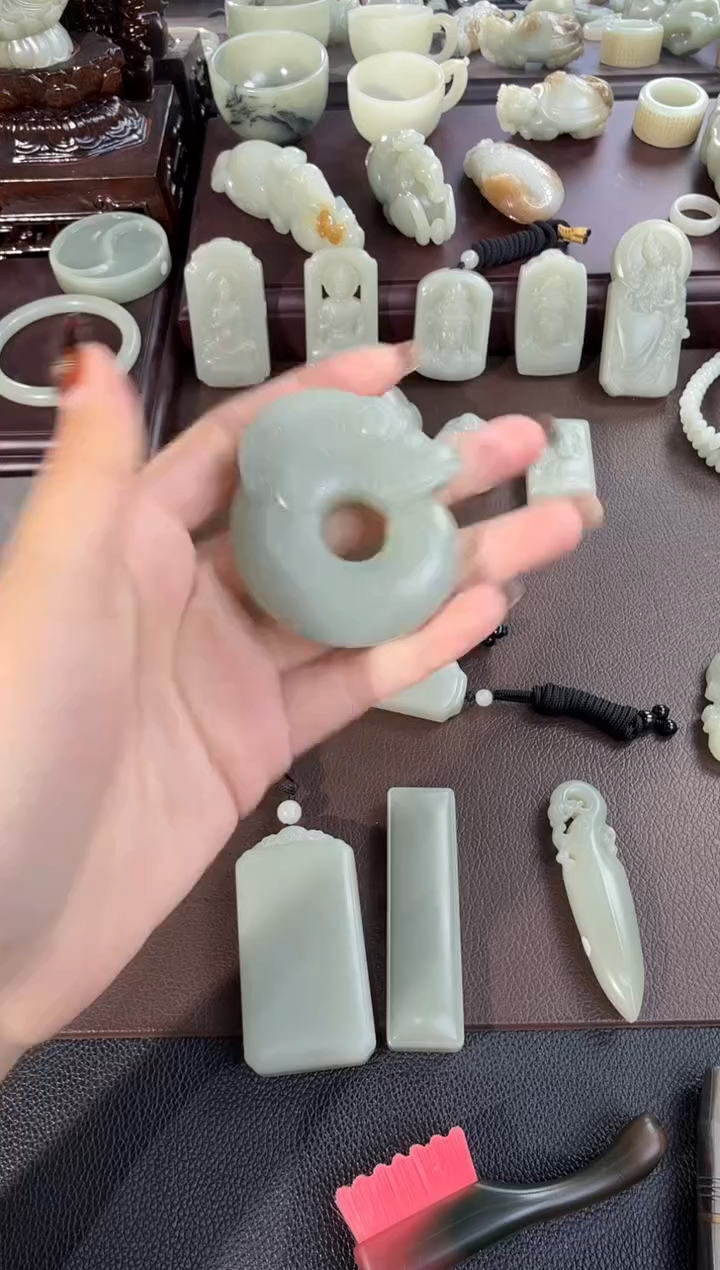 吊坠(不含链)未镶嵌和田玉8