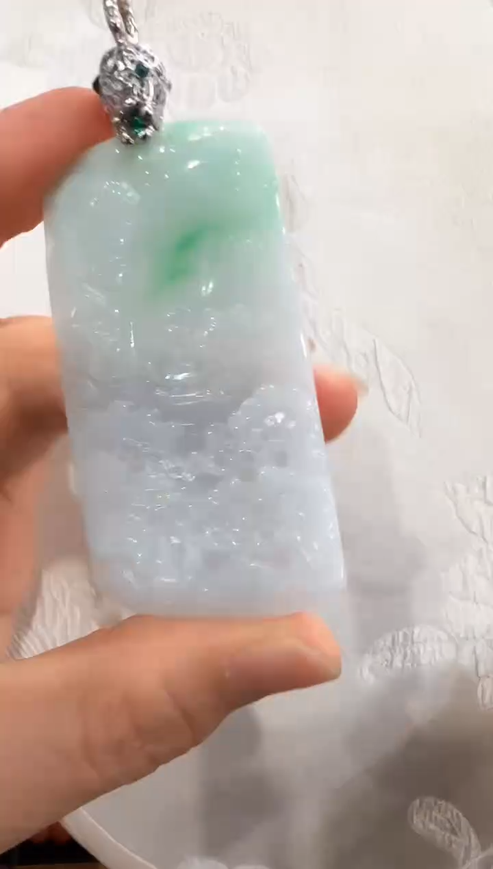 颈饰未镶嵌翡翠国风