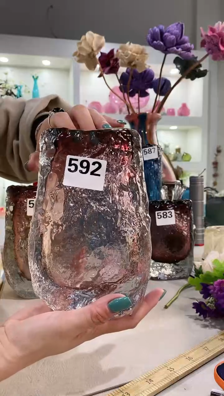 沐*?慕忆家手作琉璃花瓶592