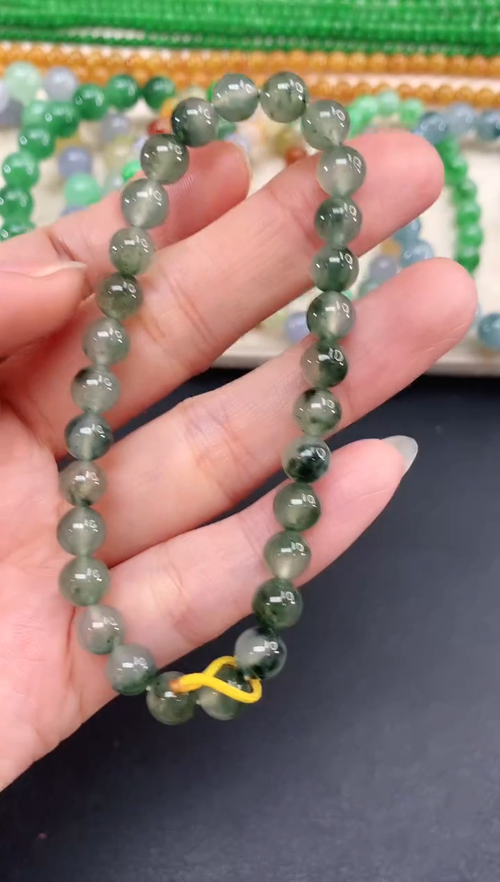 未镶嵌手串翡翠37|980