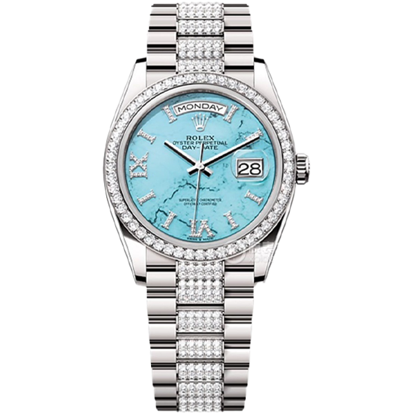 99新 Rolex/劳力士 老佛爷/劳力士118239后升级改装后钻/自动单表