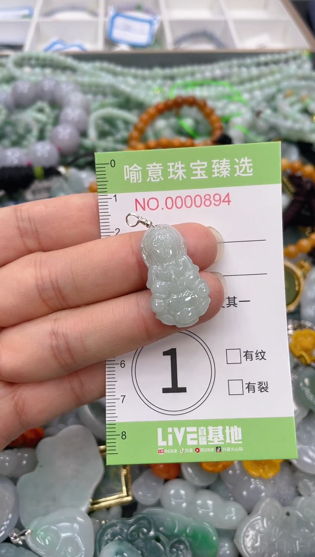 颈饰未镶嵌翡翠013