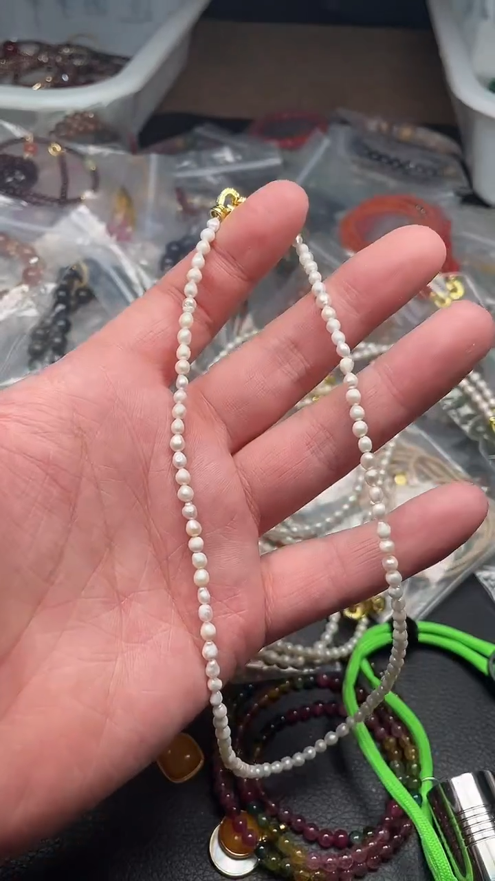 淡水珍珠未镶嵌颈饰多样性发货拍一发一