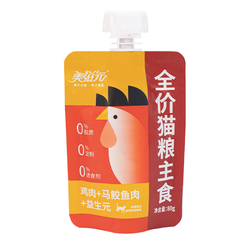 美滋元宠物湿粮包80g*1包