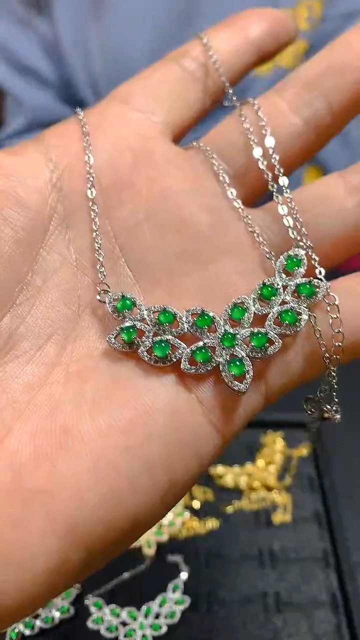 套链未镶嵌翡翠多样性发一