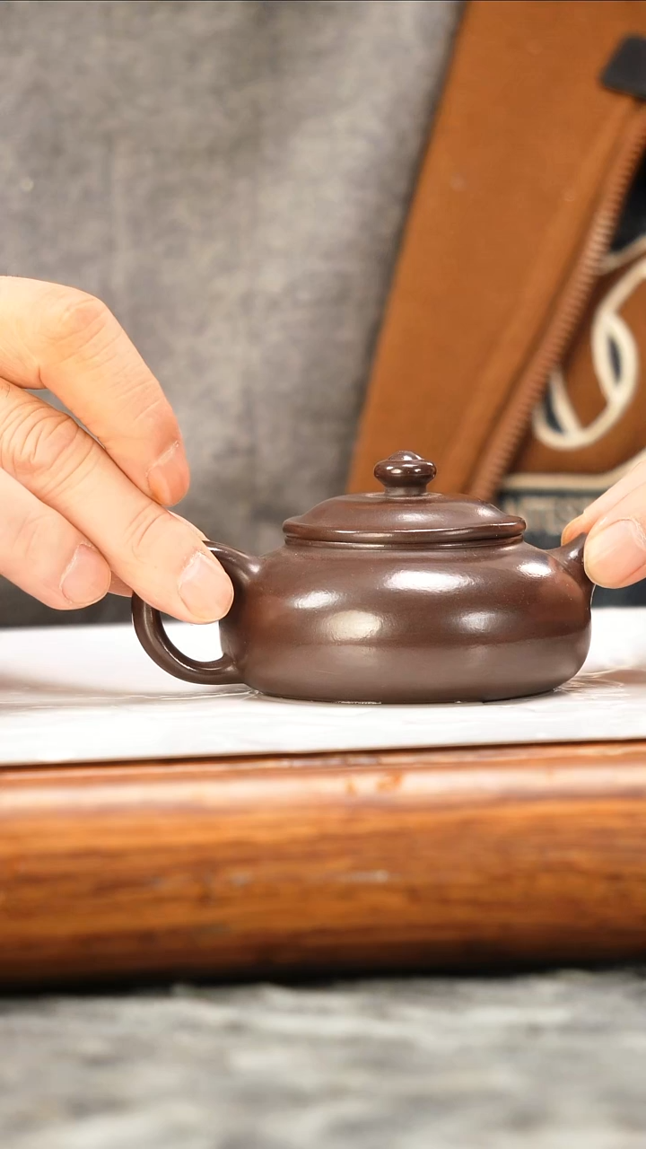 茶壶紫砂一厂紫罗兰光塑寒江