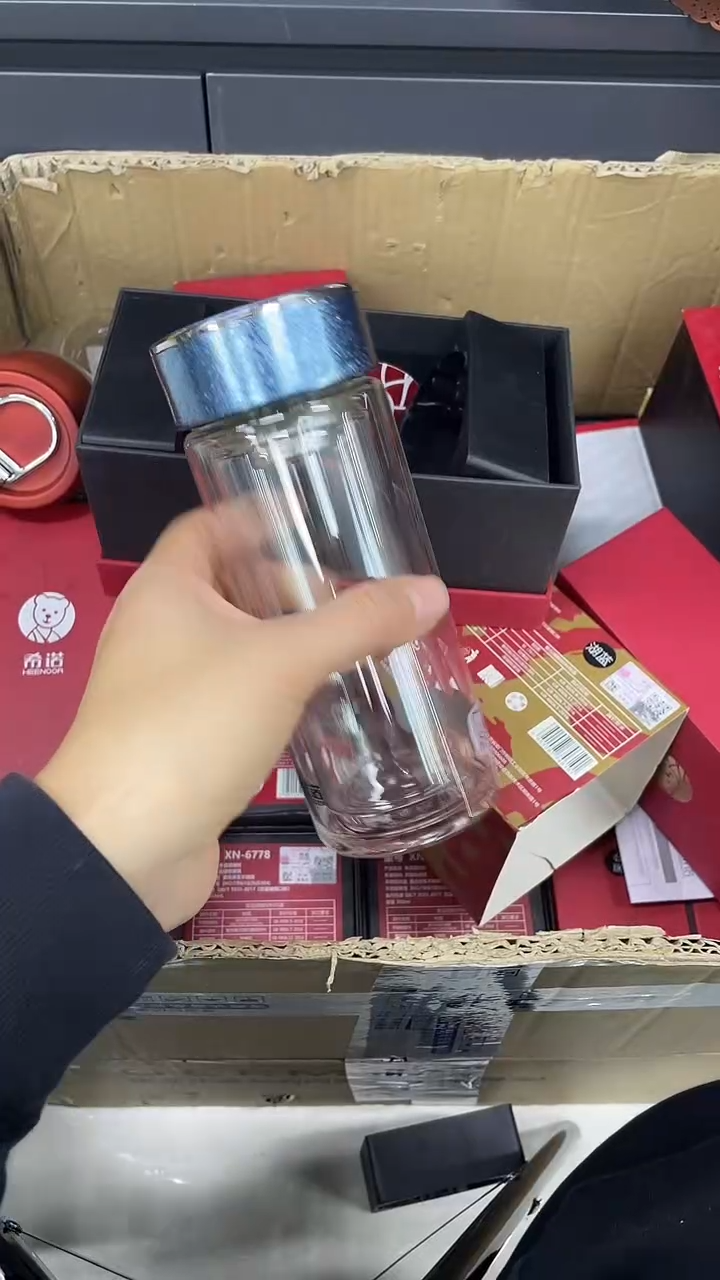 小熊双层t610-270ml蓝