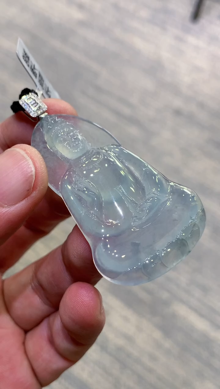 颈饰未镶嵌翡翠天然A货翡翠