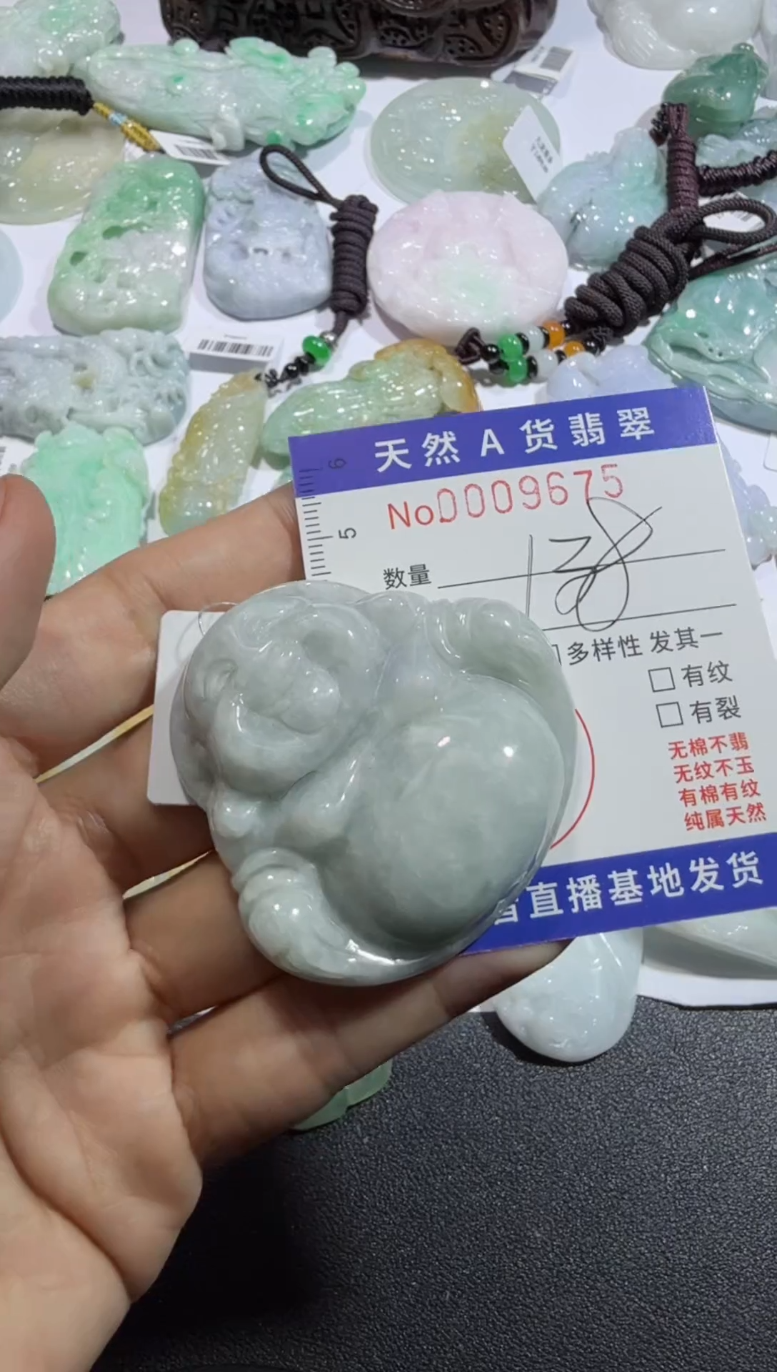 【闪购商品】翡翠颈饰未镶嵌00009675