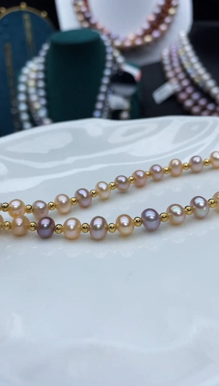 淡水珍珠手绳未镶嵌珍珠手链