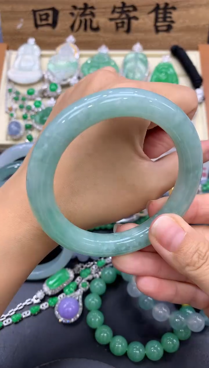 【闪购商品】翡翠手镯未镶嵌479-中国好珍宝