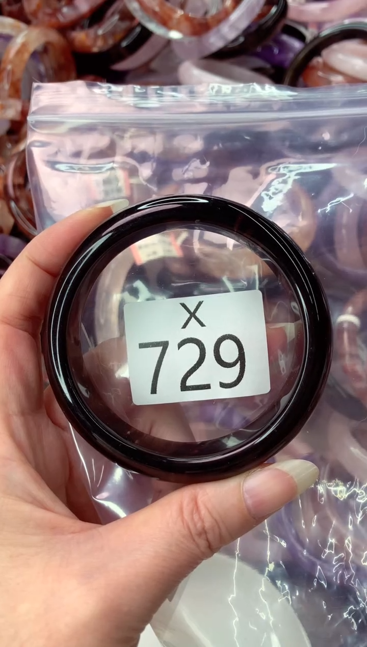 未镶嵌手镯水晶X729-60
