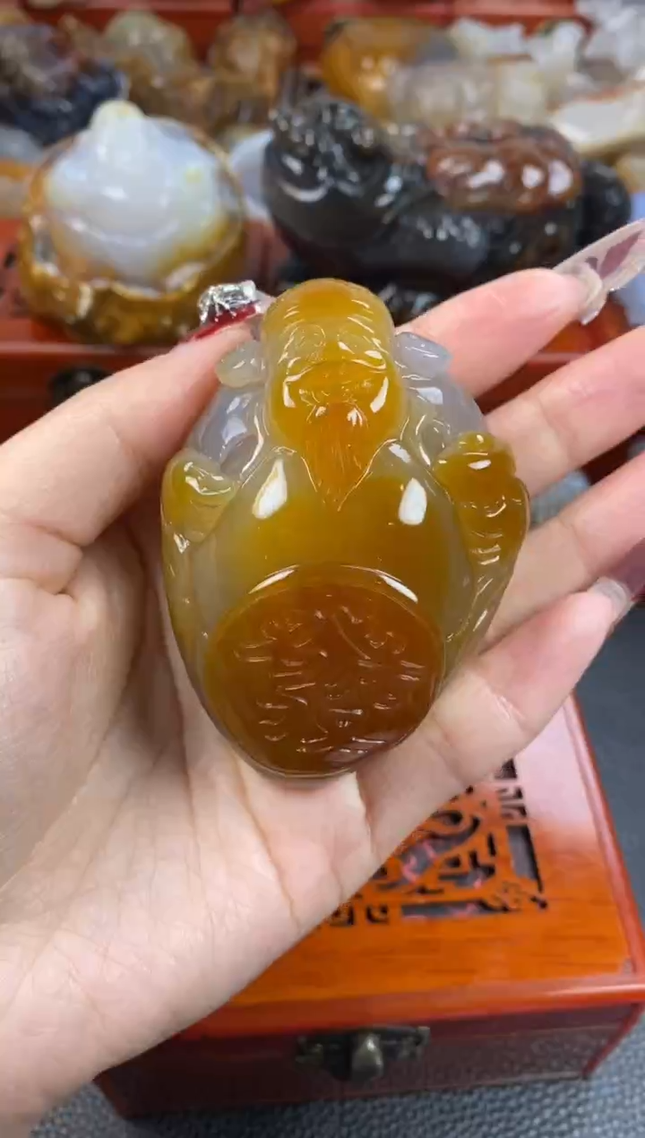 【闪购商品】玛瑙/玉髓手把未镶嵌1