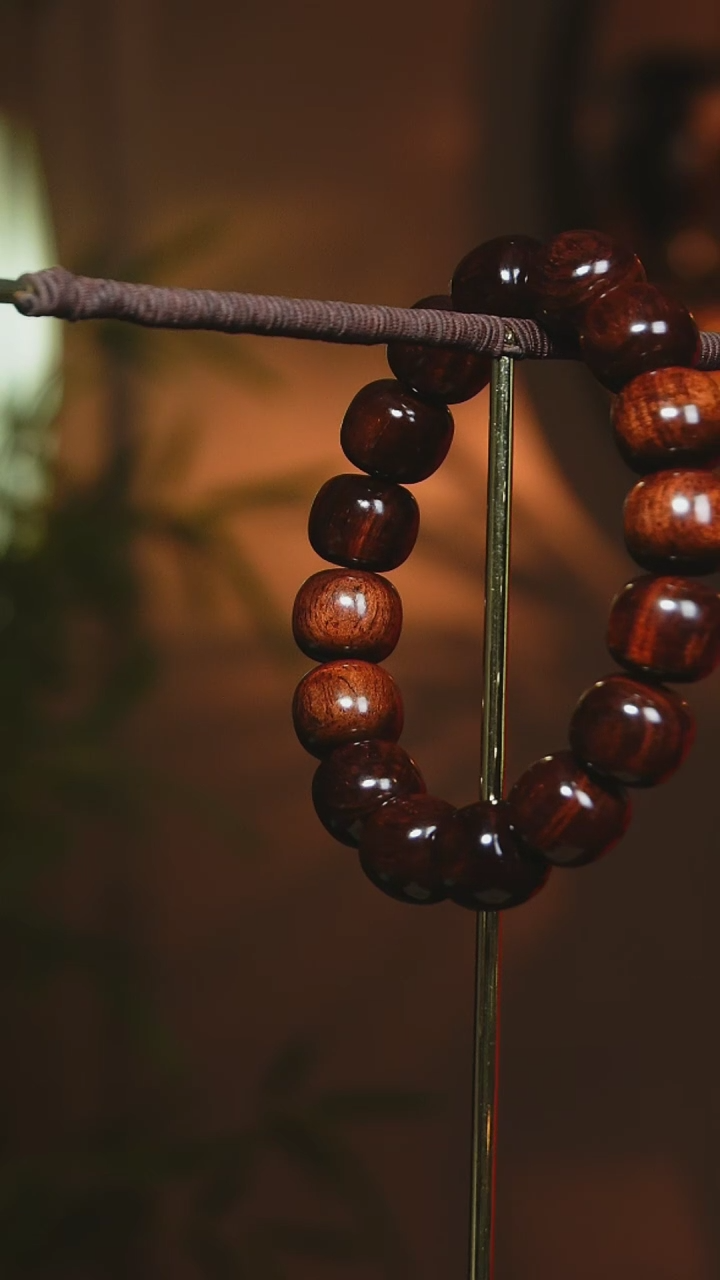 【闪购商品】黄花梨/降香黄檀手串/手链海南黄花梨1314老型