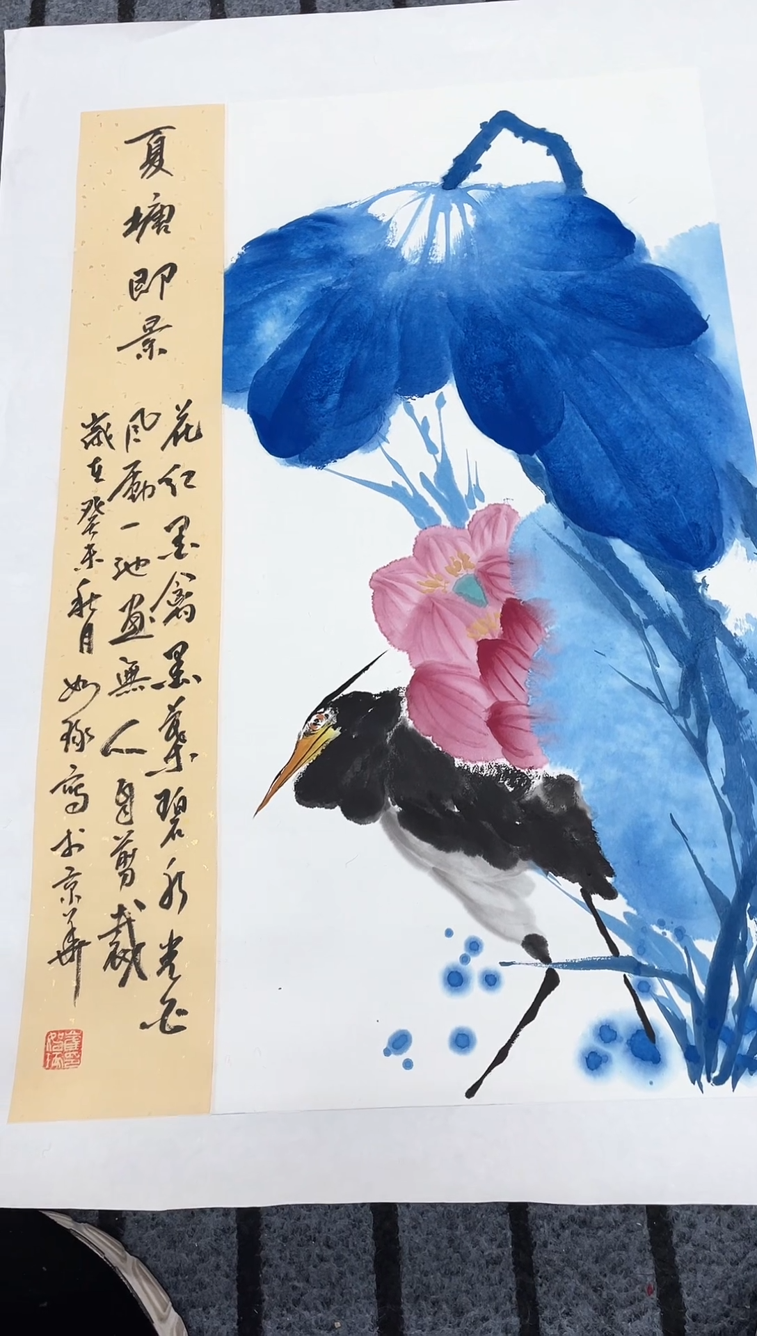 精品国画花鸟作品