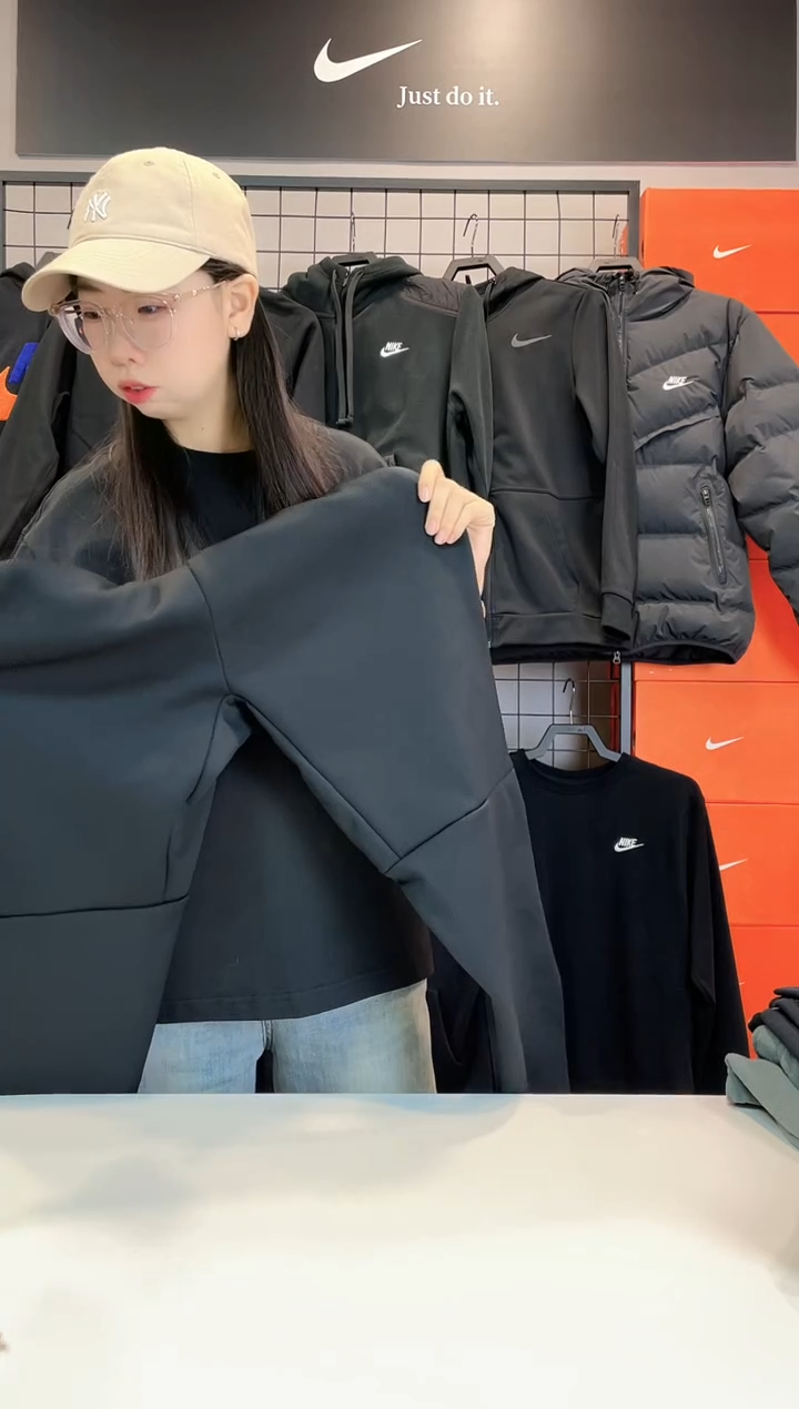 2123 华夫格子长裤XL码150-170斤 不退换