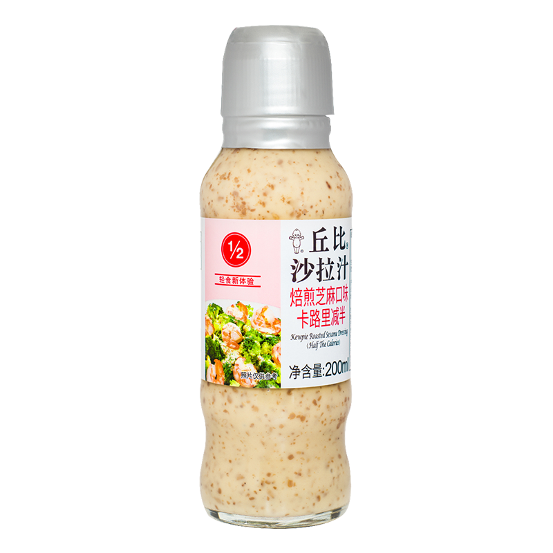 丘比沙拉汁焙煎芝麻口味卡路里减半200ml