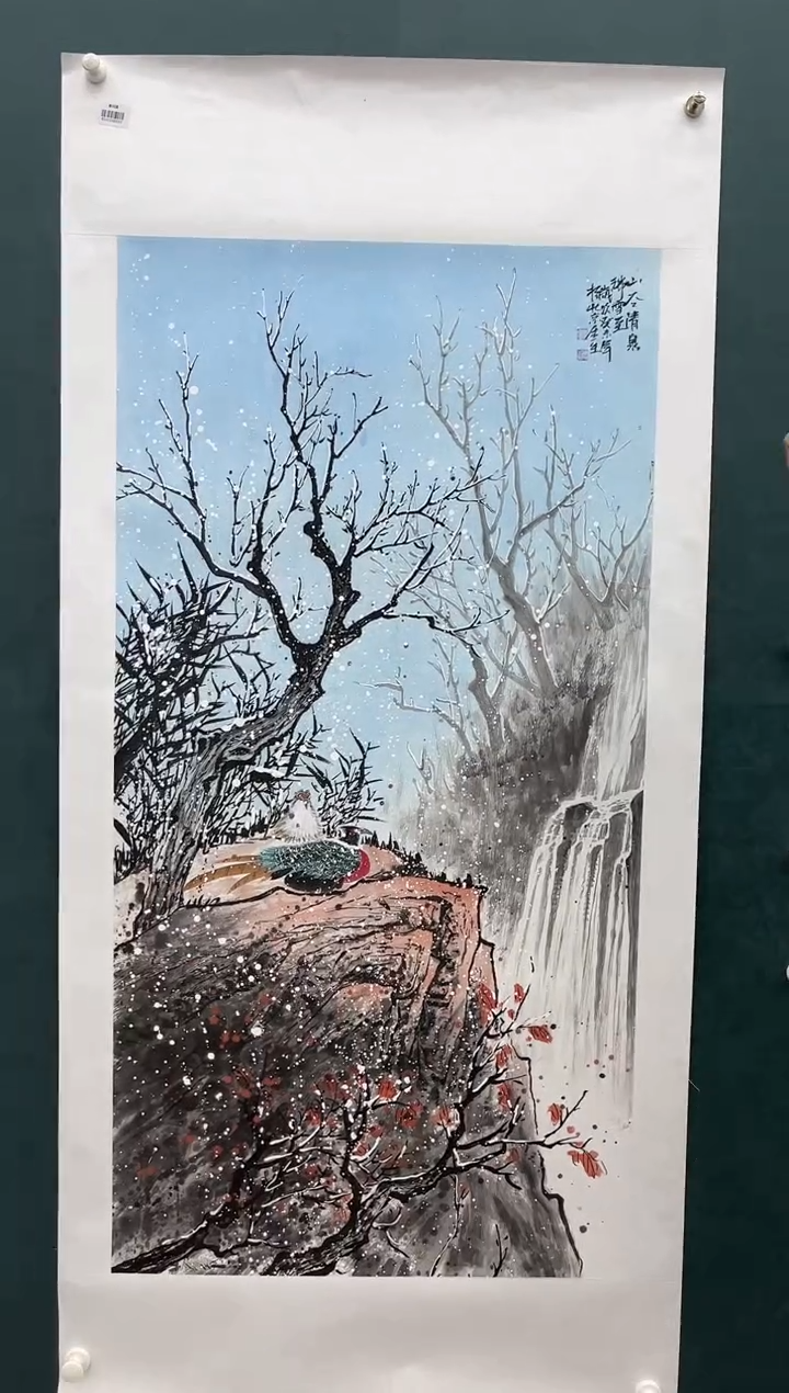 【闪购商品】绘画李川浦-8平尺-纸片-花鸟-8-5