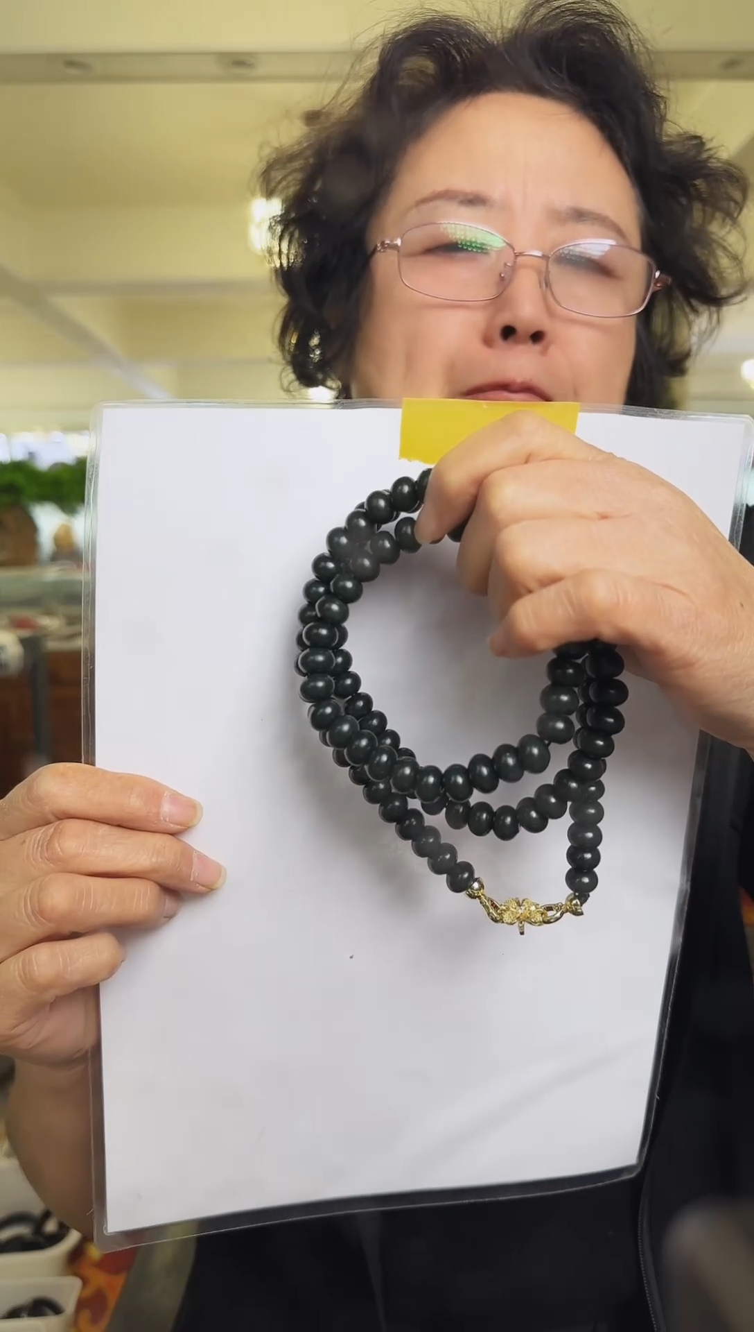 项链未镶嵌和田玉3*贝1