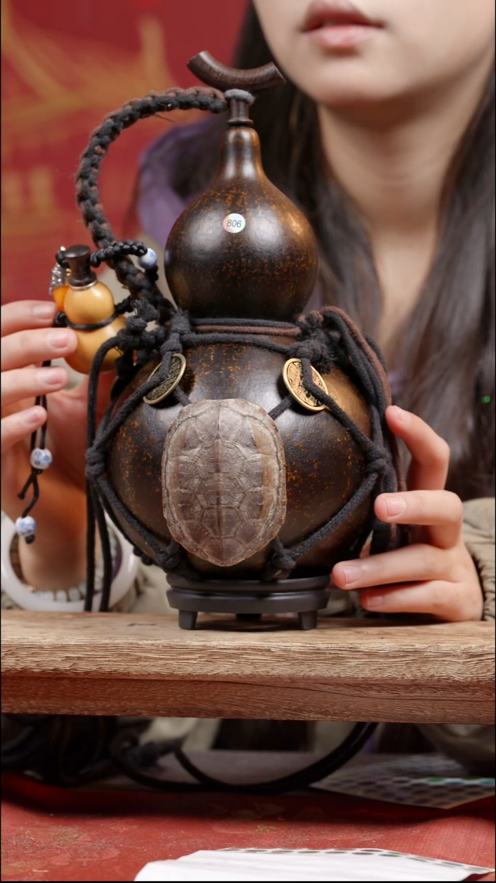 806号大漆真葫芦装热水装酒