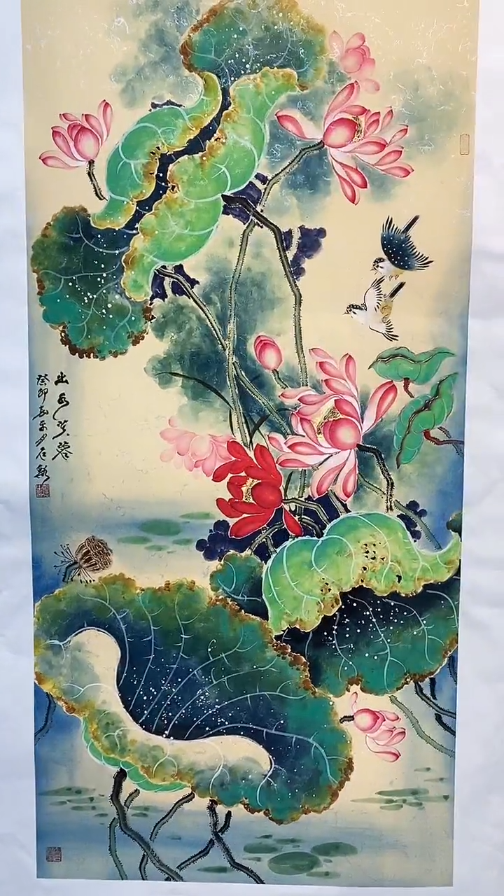 国画画都展厅明德老师国画作品20