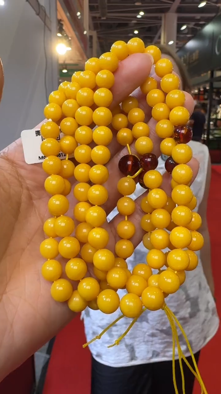 未镶嵌颈饰琥珀杭州珠宝展假一罚十