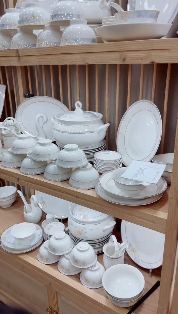 瓷单拍时尚小资6个饭碗4个面碗10双瓷筷