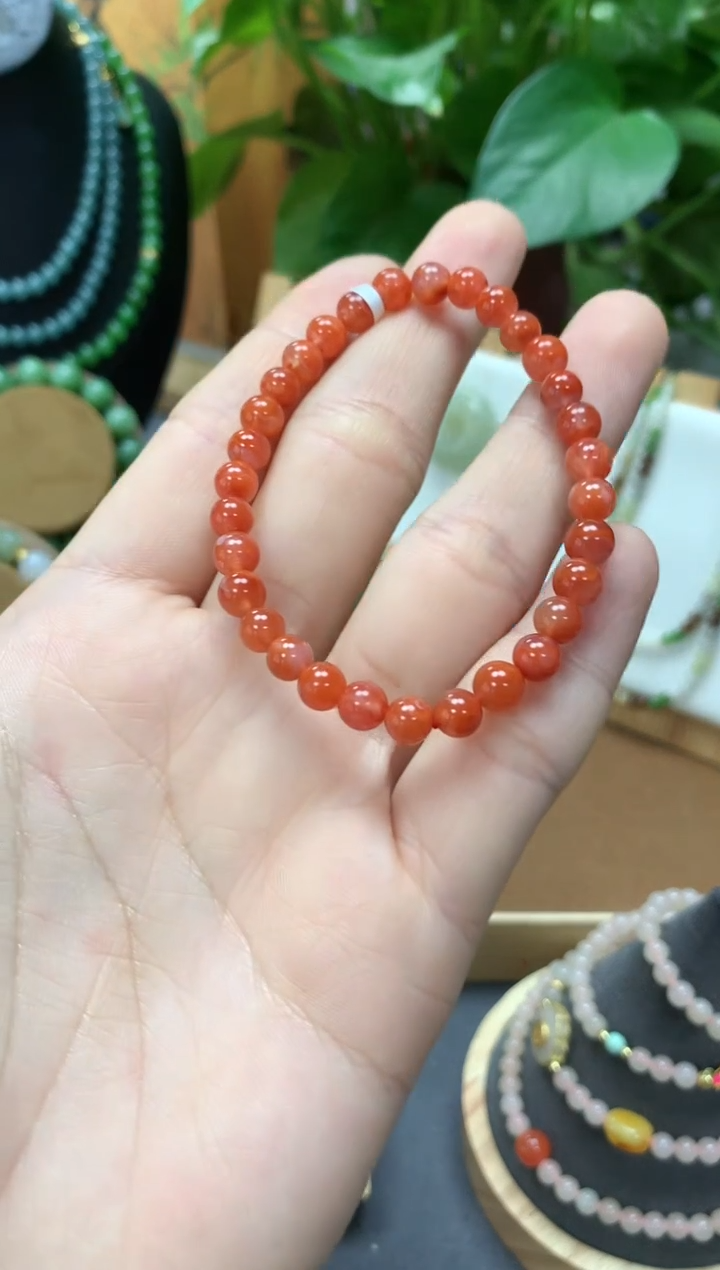 【闪购商品】南红玛瑙手串未镶嵌cs