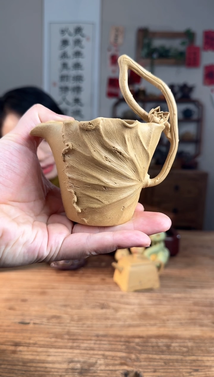 【闪购商品】紫砂茶壶荷花公道